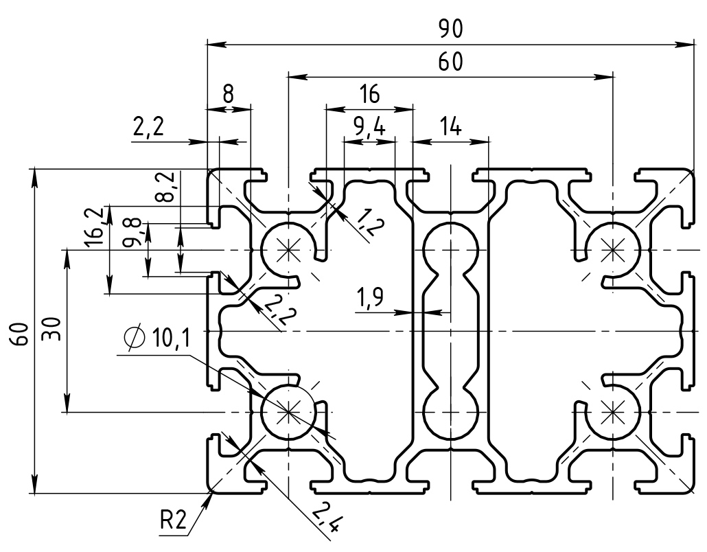大量铝型材可供选择